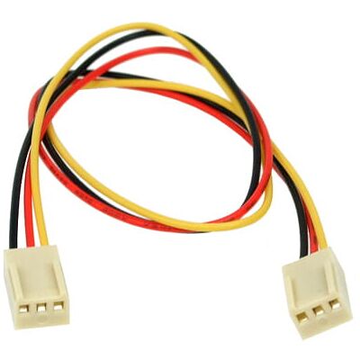 Aquatuning Anschlusskabel 3Pin Stecker auf 3Pin Stecker mit Tachosignal 32cm Aquatuning Anschlusskabel 3Pin Stecker auf 3Pin Stecker mit Tachosignal 32cm