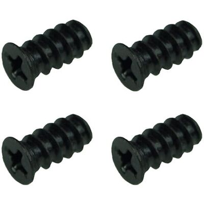 Phobya Lüfterschrauben, 4 Stück (klein) - schwarz Phobya Lüfterschrauben, 4 Stück (klein) - schwarz