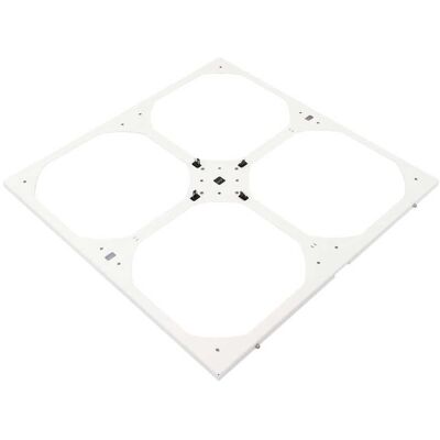 WaterCool MO-RA IV 400 Fan Frame for 200mm Fans - white WaterCool MO-RA IV 400 Fan Frame for 200mm Fans - white