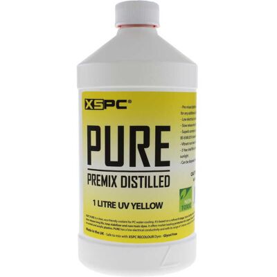 XSPC PURE Premix Kühlflüssigkeit - UV Gelb 1000ml XSPC PURE Premix Kühlflüssigkeit - UV Gelb 1000ml