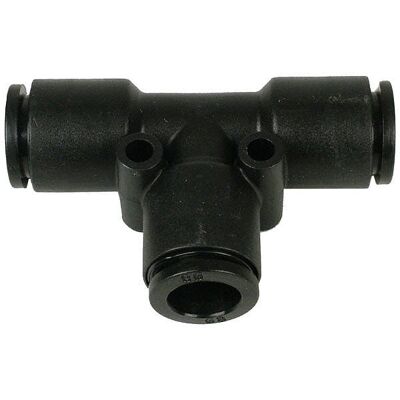 Aquatuning 10mm T Steckverbinder schwarz Aquatuning 10mm T Steckverbinder schwarz