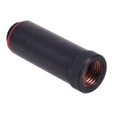 Aquatuning Verlängerung G1/4 auf G1/4 50mm - gerändelt - black matt Aquatuning Verlängerung G1/4 auf G1/4 50mm - gerändelt - black matt