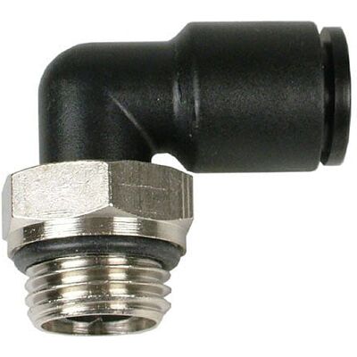 Aquatuning 10mm G1/4 Steckanschluss 90° drehbar schwarz (vernickelt) Aquatuning 10mm G1/4 Steckanschluss 90° drehbar schwarz (vernickelt)