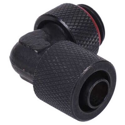 Aquatuning 11/8mm (8x1,5mm) Anschraubtülle 90° drehbar G1/4 - gerändelt - b... Aquatuning 11/8mm (8x1,5mm) Anschraubtülle 90° drehbar G1/4 - gerändelt - b...