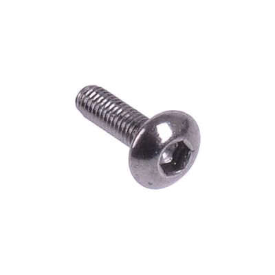 Aquatuning Schraube ISO 7380 M3 x 10 Innensechskant Linsenkopf - black nickel Aquatuning Schraube ISO 7380 M3 x 10 Innensechskant Linsenkopf - black nickel
