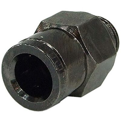 Aquatuning 8mm G1/8 Steckanschluss - komplett black nickel Aquatuning 8mm G1/8 Steckanschluss - komplett black nickel
