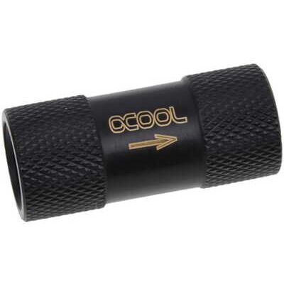 Alphacool Rückschlagventil G1/4 IG - Deep Black Alphacool Rückschlagventil G1/4 IG - Deep Black