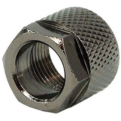 Aquatuning Überwurfmutter 10mm Typ 2 - black nickel Aquatuning Überwurfmutter 10mm Typ 2 - black nickel