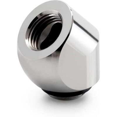 Thermal Grizzly DeltaMate Drehanschluss - 45° Glanz Nickel Thermal Grizzly DeltaMate Drehanschluss - 45° Glanz Nickel