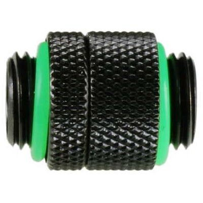 Bitspower Adapter 2x G1/4 Zoll - drehbar - Matt Black Bitspower Adapter 2x G1/4 Zoll - drehbar - Matt Black