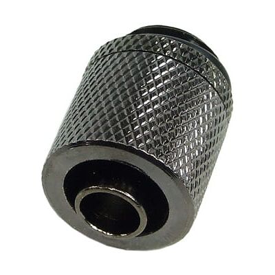 Aquatuning 11/8mm (8x1,5mm) Anschraubtülle G1/4 - gerändelt - black nickel Aquatuning 11/8mm (8x1,5mm) Anschraubtülle G1/4 - gerändelt - black nickel
