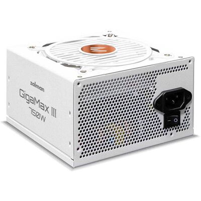 Zalman GigaMax III ZM750-GV3 750W PSU - White Zalman GigaMax III ZM750-GV3 750W PSU - White