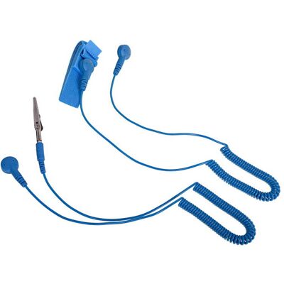 Alphacool Antistatik Handgelenk Manschette blau Alphacool Antistatik Handgelenk Manschette blau