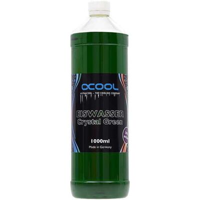 Alphacool Eiswasser Crystal Green UV-aktiv Fertiggemisch 1000ml Alphacool Eiswasser Crystal Green UV-aktiv Fertiggemisch 1000ml