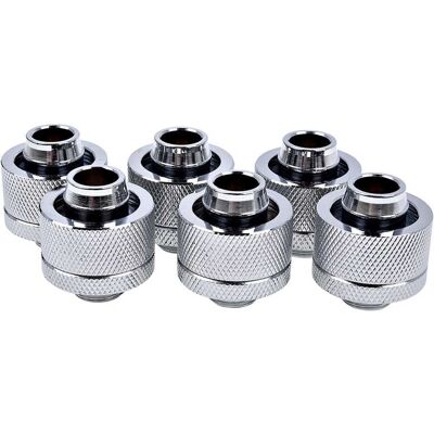 Alphacool Eiszapfen 19/13mm Anschraubtülle G1/4 - Chrome Sixpack Alphacool Eiszapfen 19/13mm Anschraubtülle G1/4 - Chrome Sixpack