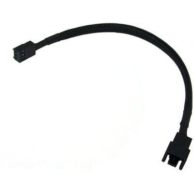 Phobya Adapter 3Pin (12V) auf 3Pin (7V) - Schwarz 20cm Phobya Adapter 3Pin (12V) auf 3Pin (7V) - Schwarz 20cm