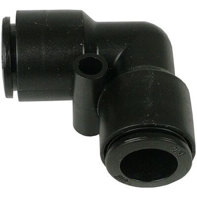 Aquatuning 10mm L Steckverbinder - schwarz Aquatuning 10mm L Steckverbinder - schwarz