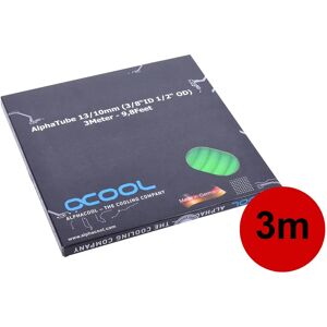 Alphacool Schlauch AlphaTube HF 13/10 (3/8"ID) - UV Grün 3m (9,8...