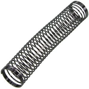 Aquatuning Knickschutzfeder einzeln 19,1mm (100mm Lang) - black nickel