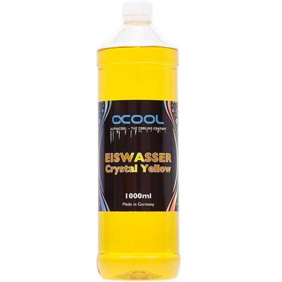 Alphacool - Eiswasser Crystal Yellow - 1000ml - Fertiggemischt - Kühlmittel Alphacool - Eiswasser Crystal Yellow - 1000ml - Fertiggemischt - Kühlmittel