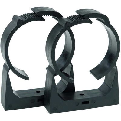 Alphacool AGB Universal Halterung Clip-On 60mm - Schwarz 2 Stück Alphacool AGB Universal Halterung Clip-On 60mm - Schwarz 2 Stück