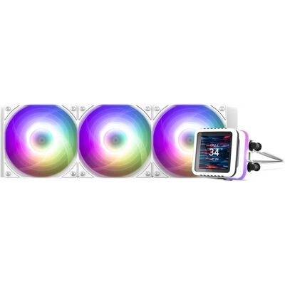 Zalman ALPHA2 DS 360mm Weiße CPU Wasserkühler - Mit LCD-Display Zalman ALPHA2 DS 360mm Weiße CPU Wasserkühler - Mit LCD-Display