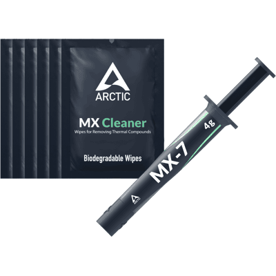 Arctic MX-7 (4g) Wärmeleitpaste mit 6x MX Cleaner Arctic MX-7 (4g) Wärmeleitpaste mit 6x MX Cleaner