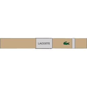 LACOSTE Gürtel Made in France sand male 100 cm