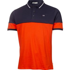 Calvin Klein Golf Polo Marshall blauorange male S