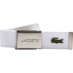 LACOSTE Gürtel Made in France weiß male 100