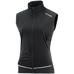 Salomon LIGHT SHELL VEST Damen Laufweste black Gr. S