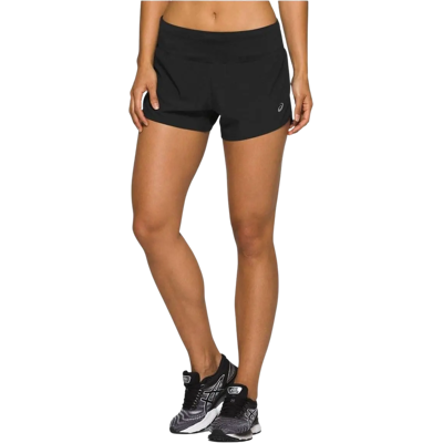 Asics Damen Shorts ROAD 3.5IN - Schwarz - XL Asics Damen Shorts ROAD 3.5IN - Schwarz - XL