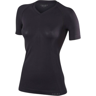 Falke Schwarzes Kurzarm-Sportshirt - Funktionsshirt Falke Schwarzes Kurzarm-Sportshirt - Funktionsshirt