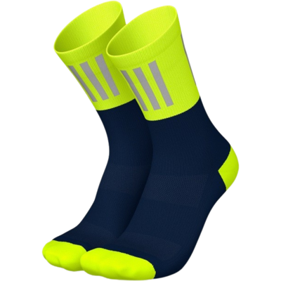 INCYLENCE HIGH-VIZ V3 LAUFSOCKEN Unisex Blue Canary 35 - 38 INCYLENCE HIGH-VIZ V3 LAUFSOCKEN Unisex Blue Canary 35 - 38