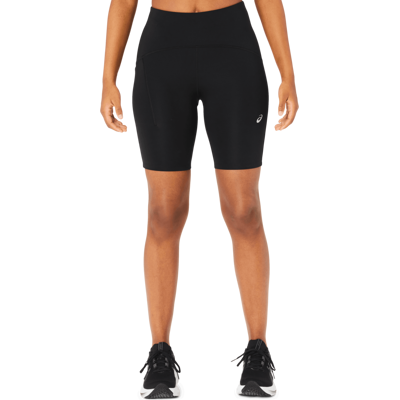 ASICS ROAD HIGH WAIST 8IN SPRINTER Tight Damen Performance Black S ASICS ROAD HIGH WAIST 8IN SPRINTER Tight Damen Performance Black S