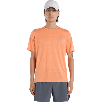NEW BALANCE RC ESSENTIAL T-Shirt Herren Tangerine Heat XL NEW BALANCE RC ESSENTIAL T-Shirt Herren Tangerine Heat XL