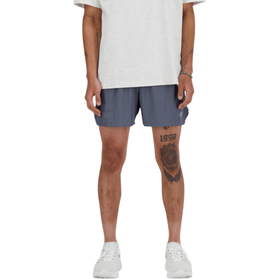 NEW BALANCE RC SHORT 5INCH Herren Graphite L NEW BALANCE RC SHORT 5INCH Herren Graphite L