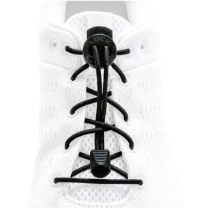 Lock Laces Black Solid