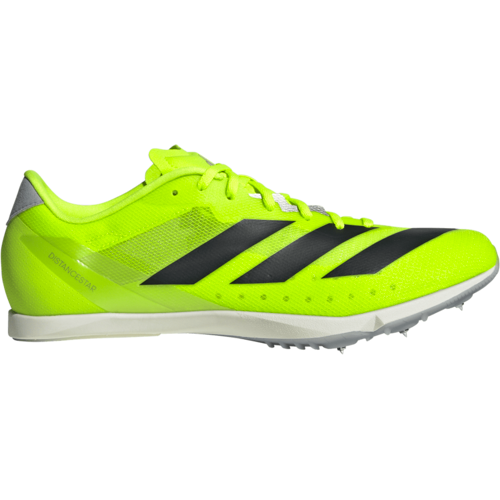 ADIDAS DISTANCESTAR Leichtathletik-Schuhe Unisex lucid lemon/carbon black/halo silver 42 2/3
