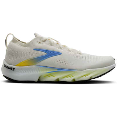 Brooks GLYCERIN FLEX Laufschuhe Herren White/Cyber Yellow/Nightlife D (normal) 44,5 Brooks GLYCERIN FLEX Laufschuhe Herren White/Cyber Yellow/Nightlife D (normal) 44,5