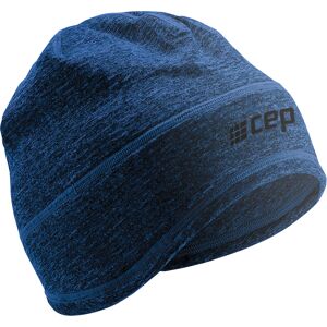 CEP winter run beanie dark blue melange unisex