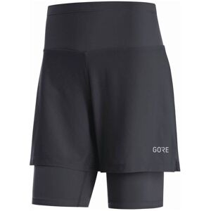 Gore Wear GORE R5 2in1 Shorts Damen Laufhose black Gr. 38