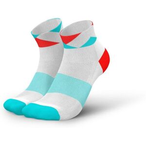 Incylence RUNNING PEAKS SHORT Socken Cyan Inferno Gr. 43 - 46