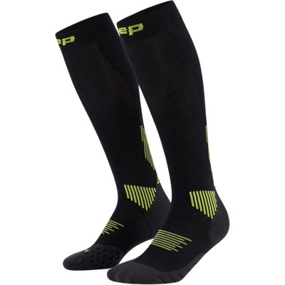 CEP CORE RUN SOCKS TALL 5.0 Herren black/lime Gr. 5 CEP CORE RUN SOCKS TALL 5.0 Herren black/lime Gr. 5