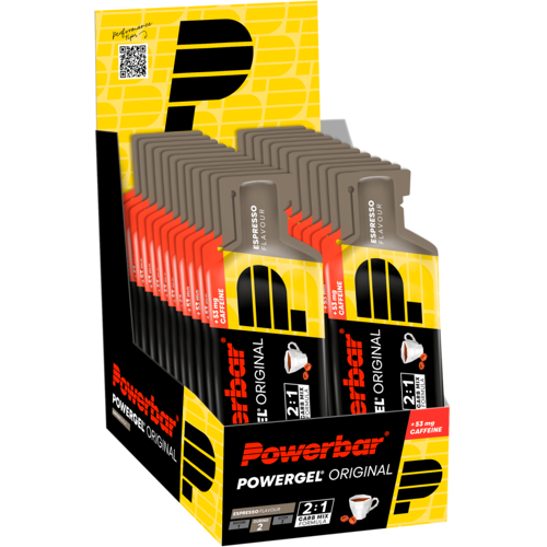 POWERBAR POWERGEL ESPRESSO (mit Koffein) 1 Box (24 Stück)