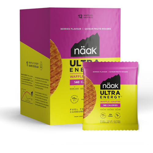 NÄAK ULTRA ENERGY WAFFLE BERRIES 1 Box (12 Stück)