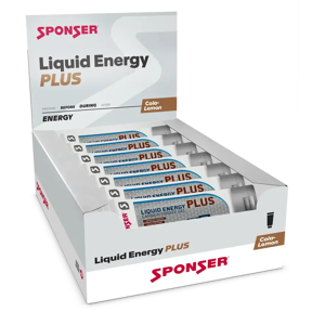 SPONSER ENERGY-GEL LIQUID ENERGY PLUS 70G Cola-Lemon 1 Box (18 Tuben) SPONSER ENERGY-GEL LIQUID ENERGY PLUS 70G Cola-Lemon 1 Box (18 Tuben)