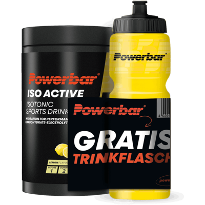 POWERBAR ISOACTIVE Lemon Drink 600g Bottle Onpack POWERBAR ISOACTIVE Lemon Drink 600g Bottle Onpack