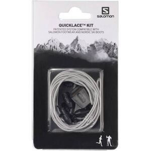 salomon Quicklaces Kit Natural grau