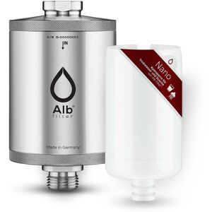 Blaufaktor GmbH & Co. KG Alb Duschfilter Wasserfilter Dusche Nano (Edelstahl)